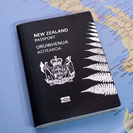 Passeport Nouvelle Zélande