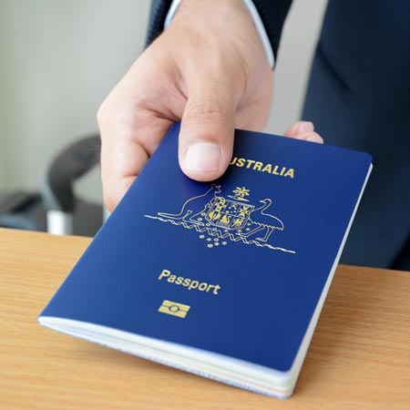 Passeport pour l'Australie