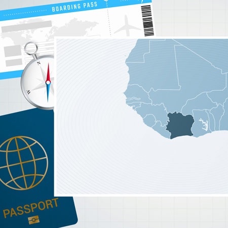 Prezzo del visto per la Costa d'Avorio